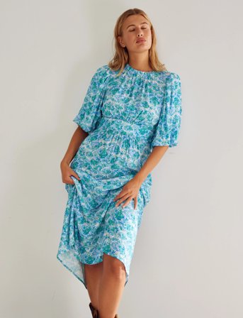 Noella Ruth Dress - Blue - XS