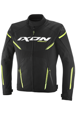 MC-Jakke Ixon Striker 2 Sort/Lysegul S