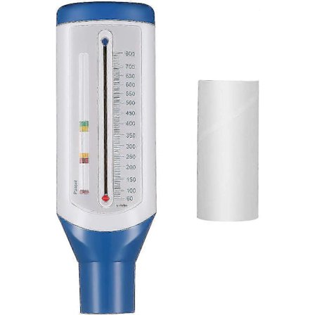 Digital Spirometer Peak Flow Meter - Portabel Lungfunktionstestare för Astma & KOL-övervakning
