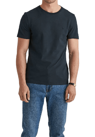 Morris T-shirt T-shirts Herr Blå XXL