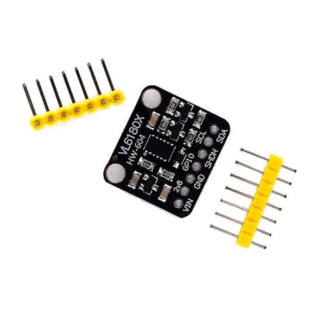Vl6180 Vl6180x Ran Finder Optisk Afstandssensor Modul Til I2c Interface 3.3v 5v Ir Emitter Ambi