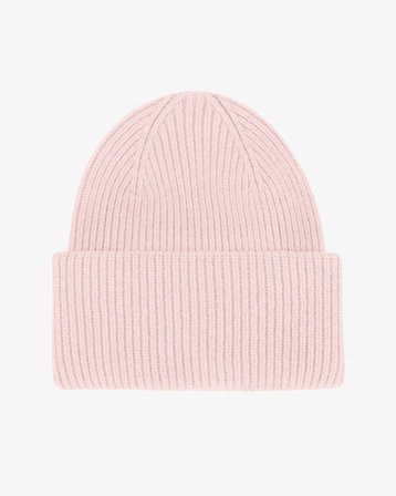 Merino Wool Hat - Faded Pink