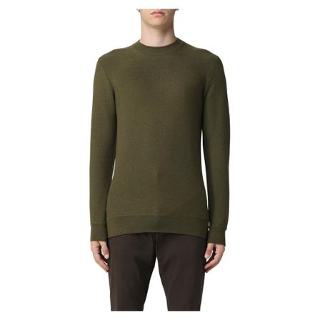 Paolo Pecora Crew Neck Sweater Grøn, Herre