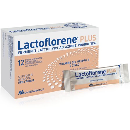 Lactoflorene Plus 12 Buste Monodose Orosolubili