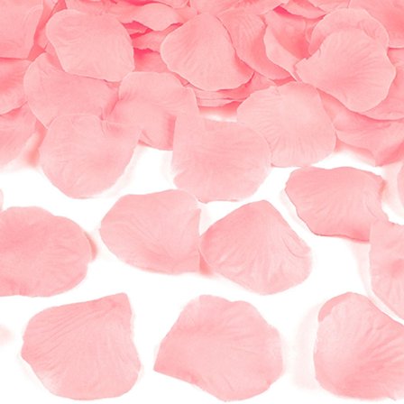 Lyserosa Roseblader Konfetti