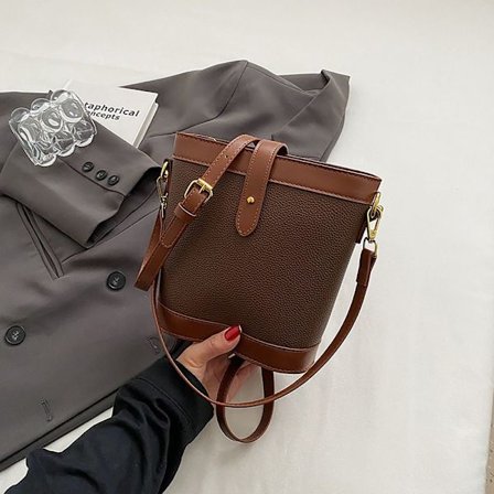 Underarm Skulderveske Crossbody Bag KAFFE