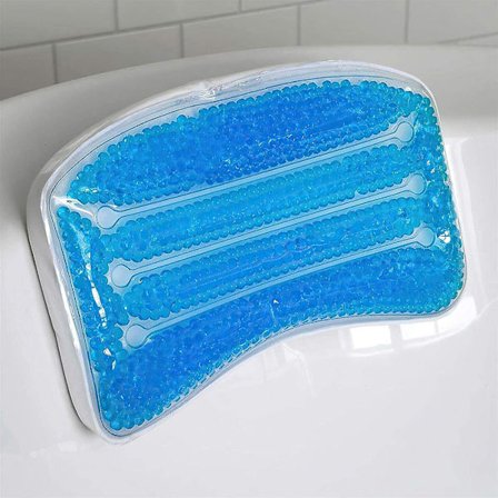 Kylgel badkuddespa huvudstöd stöd kudde vatten halkfri lugnande lugnande kompressionsgåva