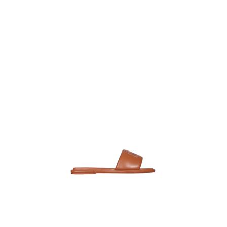 Tory Burch - Flip-flops - Brun - Dam - Storlek: 38 1/2 Eu, Dam, Storlek: 38 1/2 EU