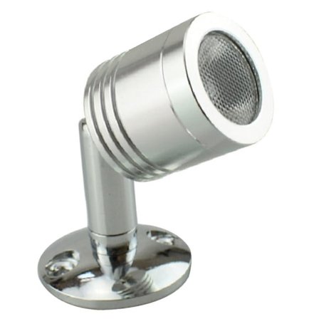 1W 12V LED-spotlight Smyckesdisplay Belysning Skåplampa (LGL) Varmvit 3000K