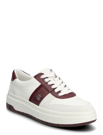 Lauren Ralph Lauren | Harlie Two-Tone Leather & Suede Sneaker | 41