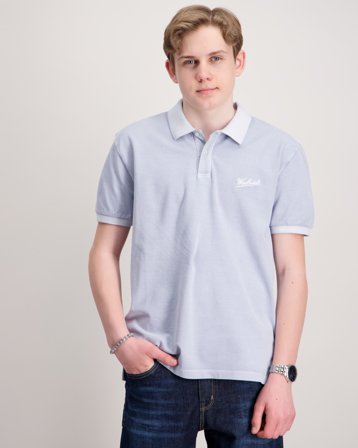 Woolrich MACKINACK POLO Blau Polo/Rugbyshirts Jungen - Kids Brand Store