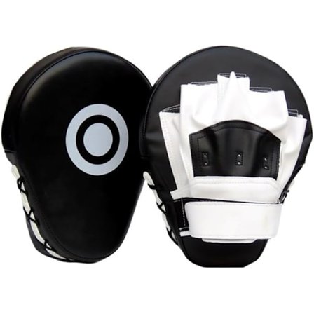 Nyrkkeilynahkaiset lyönti- ja keskittymiskäsineet, kohdeharjoittelukäsipatjat karatea, Muay Thai -potkua, sparrailua varten