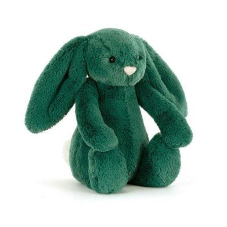 Jellycat Bashful Teal Bunny Plyslegetøj 18 cm