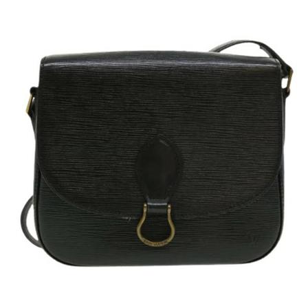 Louis Vuitton Vintage, Pre-owned Leather louis-vuitton-bags Zwart, Dames, Maat:ONE Size