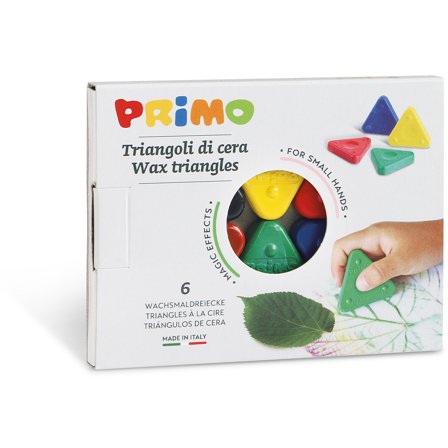 Wax crayons Triangles 6-set