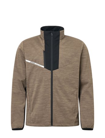 Mens Ardfin Softshell Jacket Brown Abacus