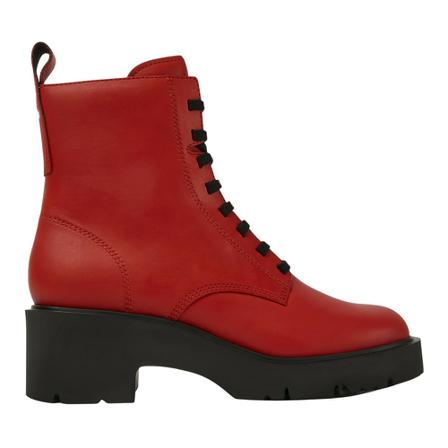Camper Milah Laarzen , Rood , Dames , Maat: 39 EU Enkellaarsjes