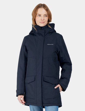 Didriksons Frida Wns Parka 7 - Navy - 36