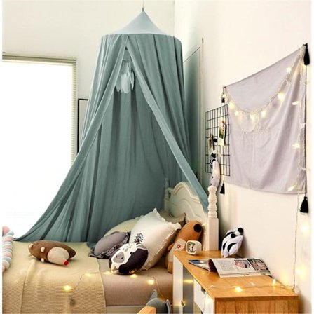 Babysänghimmel - Spetsmyggnät - Sovrum, omklädningsrum (grön)65*270*