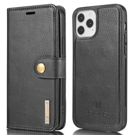 iPhone 13 Pro Max - DG.MING 2in1 Magnet Fodral / Skal - Svart