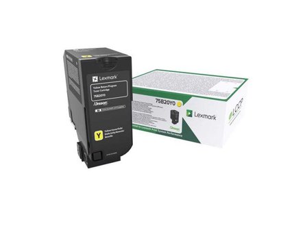 Lexmark Toner 75B20Y0 Gul - Lyreco - Toner och bläck - Tonerkassetter - Toner Lexmark