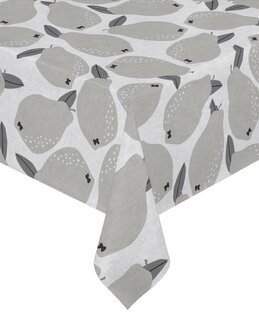 Voksdug Citron Metervare Grå