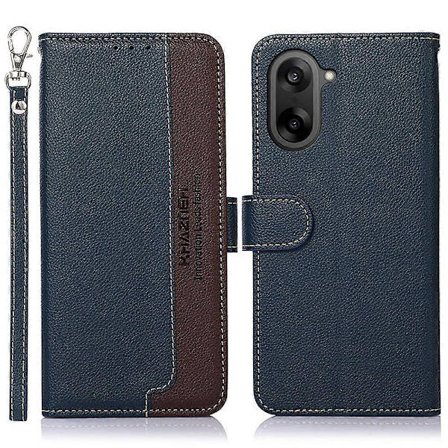 OnePlus Nord CE5 5G -puhelimen suojakotelo PU-nahkaa ja hihnalla