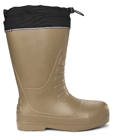 Viking Norse Tall Boot Dark Natural/Black