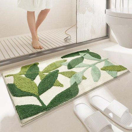 45 cm x 65 cm pienet kylpyhuoneen matot, pehmeät ja imukykyiset kylpymatot ammeelle, liukumattomat kylpyhuoneen matot