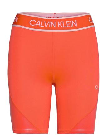 Wo - Cyclist Length Tight Orange Calvin Klein Performance