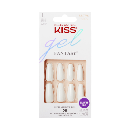 Kiss Gel Fantasy Naglar Lösnaglar & dekoration Unisex 28 PCS