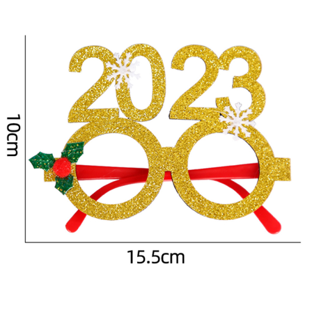 Juldekorationer 2022 Julglasögon Rampresent Santa S