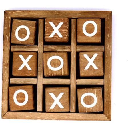 Xo Träbräde Spel Leksak