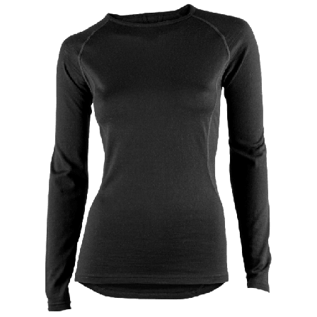 Bagheera Merino Top Polo Women Tröjor & jackor Dam Svart XS