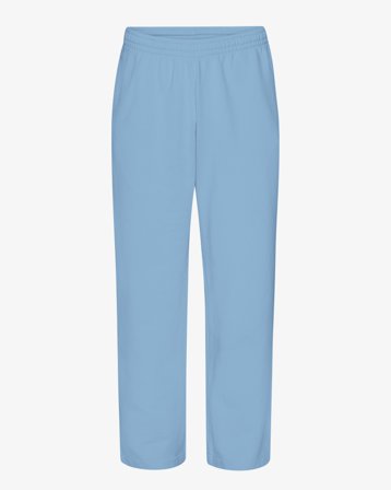 Organic Straight Leg Sweatpants - Seaside Blue M