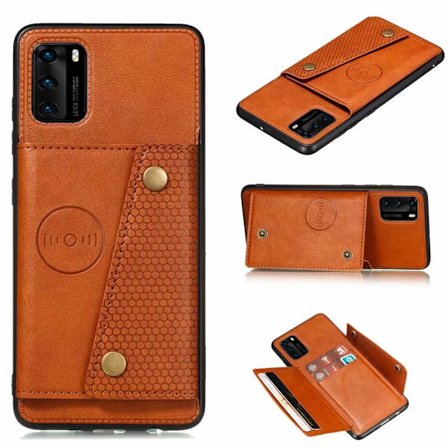 Skal med Korthållare - Huawei P40 Pro