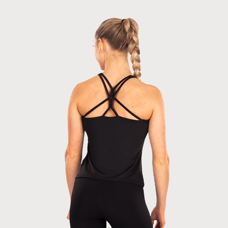 Star Wear Treningstopp Svart