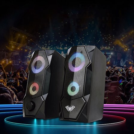 Datorhögtalare Wolf Spider Datorstationär högtalare Spelhögtalare Stationär bärbar subwoofer Esports-utrensning