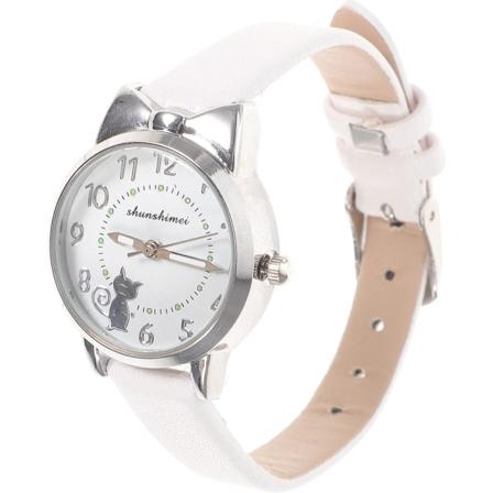 Multifunksjonsbarneklokke Søt Kattdesign Håndleddklokke For Studenter Hvit 21.5X2.5CM White 21.5X2.5CM