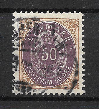 Danmark 1902 - AFA 30Cy - Stemplet