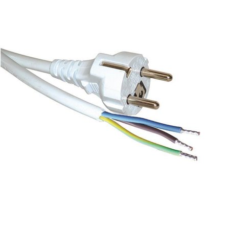 ROLINE Power Cable White 5 M Cee7/7