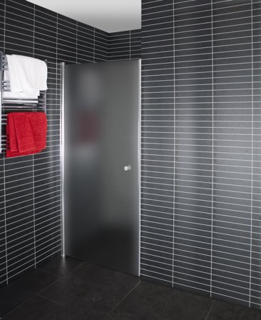 Arrow Basic Duschdörr helfrostad, rak 70 cm, Badrum