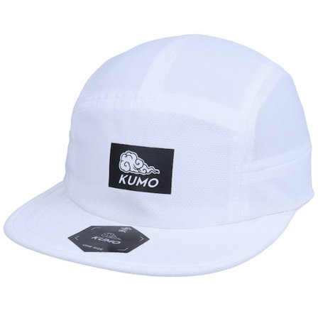 Kumo - White 5panel Caps - Box Logo Cloudfit White 5-Panel @ Hatstore