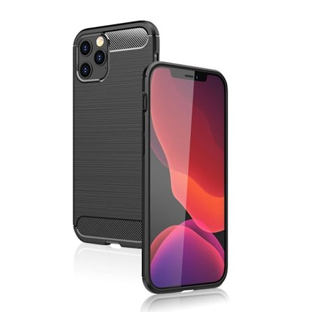 Carbon Flex iPhone 12 Pro / iPhone 12 skal - Svart
