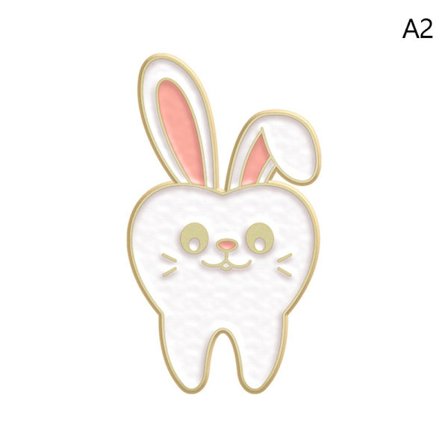 Tandhälsa Emalj Pins Tandfén Broscher och Cartoon Tandläkare - spot sales