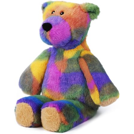 Plush Leksak, Docka Mjuk Fylld Djur, Barnbarns Kudde Present (Regnbågsbjörn)