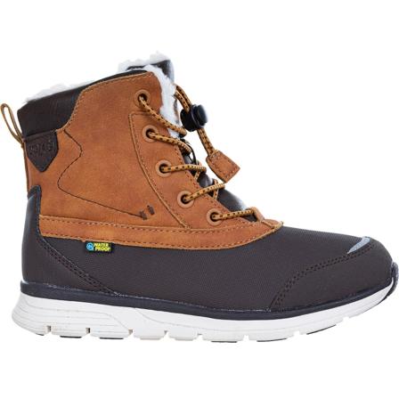 Zig Zag Disgrove Kids Boot Wp Children lined boots Brown 31