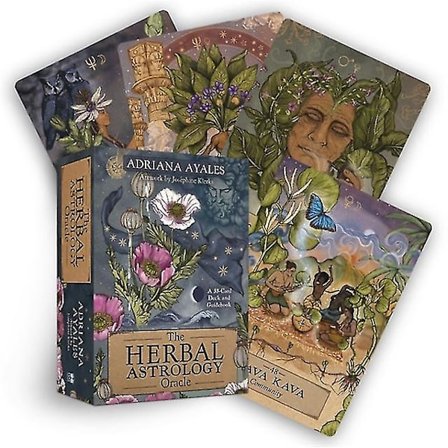 The Herbal Astrology Oracle av Adriana Ayales, paperback-bok