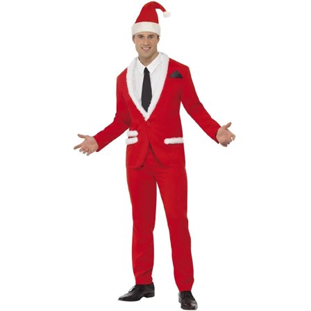 Julemandskostume Jakkesæt L