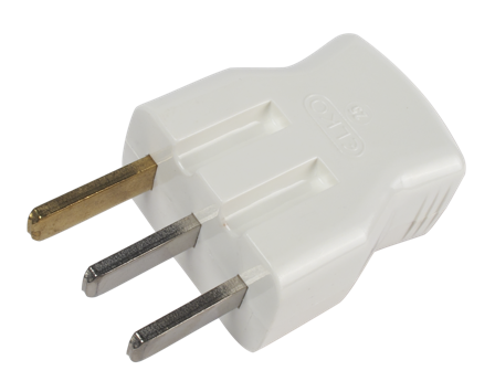 ELKO Komfyr støpsel/flatstift 25A